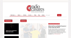 Desktop Screenshot of casaresradio.com